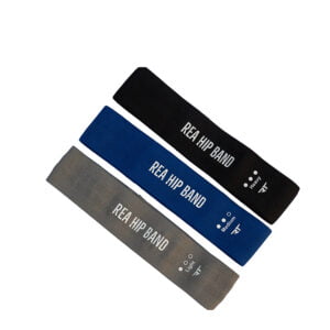 Rea Hip Band Set 3 Λάστιχα γυμ/κής 20 - 22,6 kg [76 x 8cm] - Γκρι/Μπλε/Μαύρο